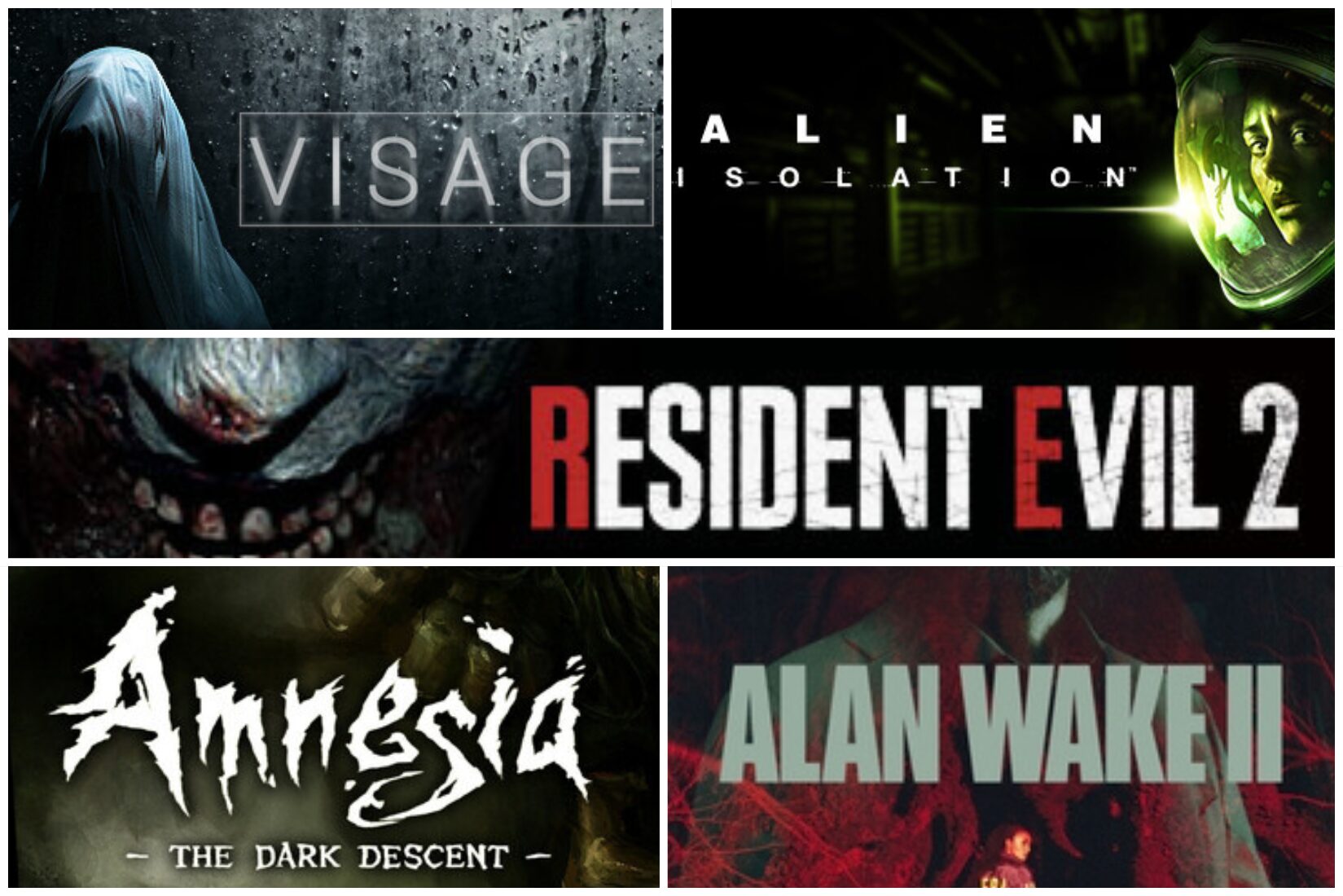 Top 5 PC Horror Games 2025